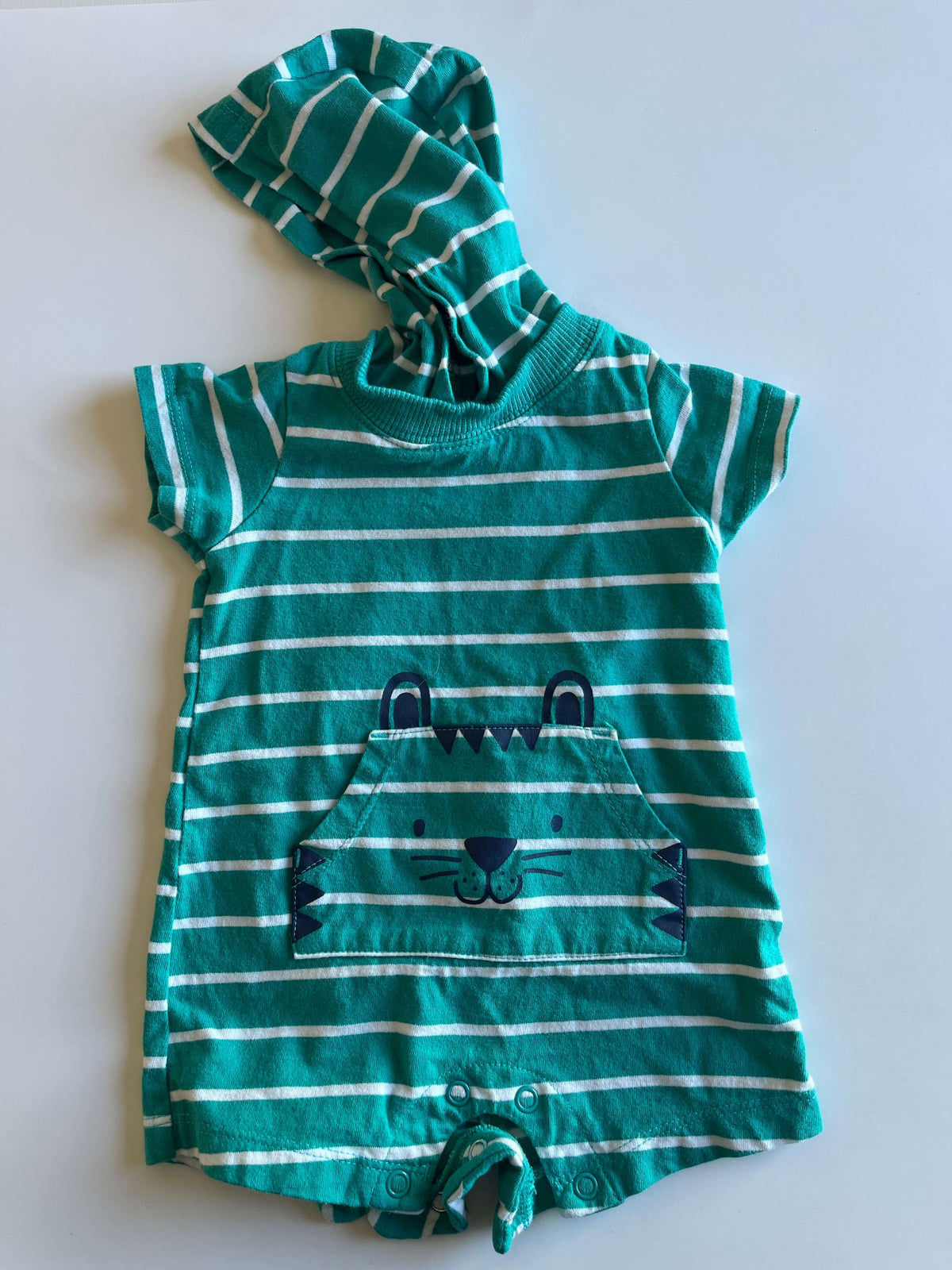 Summer Short Sleeve Rompers, Kids 3 Month (0-3M)