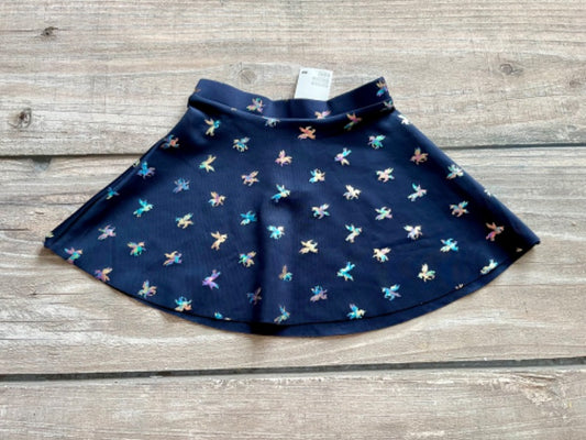 H&M size 4-6 girls iridescent unicorn skirt, brand new with tags, Kids 6/6X (extra small)