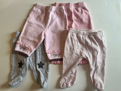 Girls 0-3 Month Pants, Kids 3 Month (0-3M)