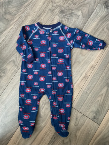 Montreal Canadiens Sleeper, Kids 3 Month (0-3M)