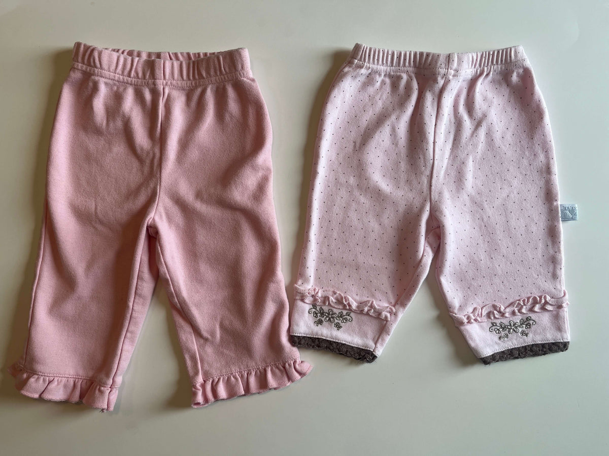 Girls 0-3 Month Pants, Kids 3 Month (0-3M)