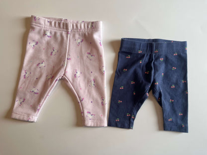 Girls 0-3 Month Pants, Kids 3 Month (0-3M)