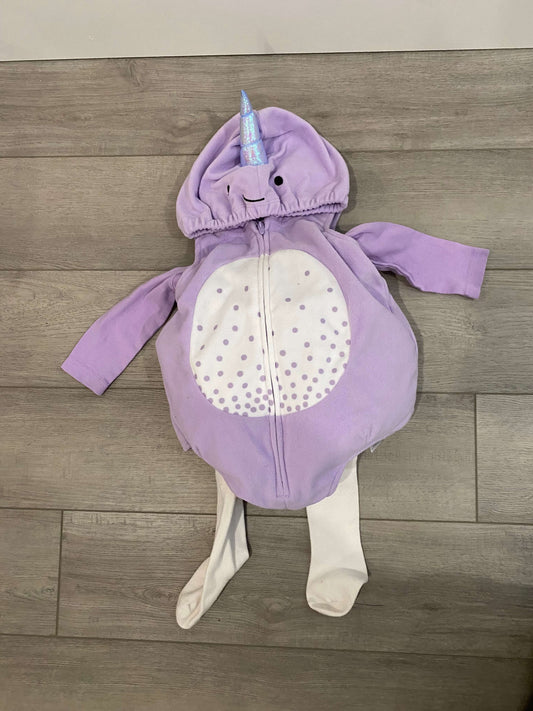 Carters baby narwhal costume size 6-9m, Kids 9 Month (6-9M)