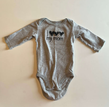Girls 0-3 Long Sleeve Onesies, Kids 3 Month (0-3M)