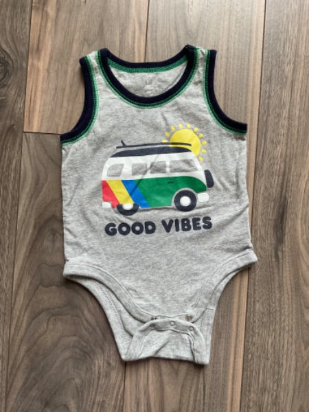 Camper Van Sleeveless Onesie, Kids 18 Month (12-18M)