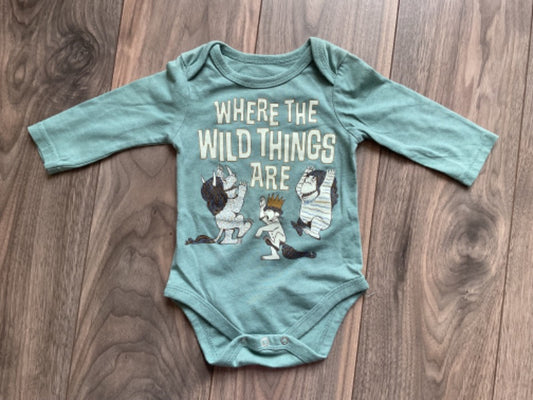 Where The Wild Things Are Onesie, Kids 9 Month (6-9M)