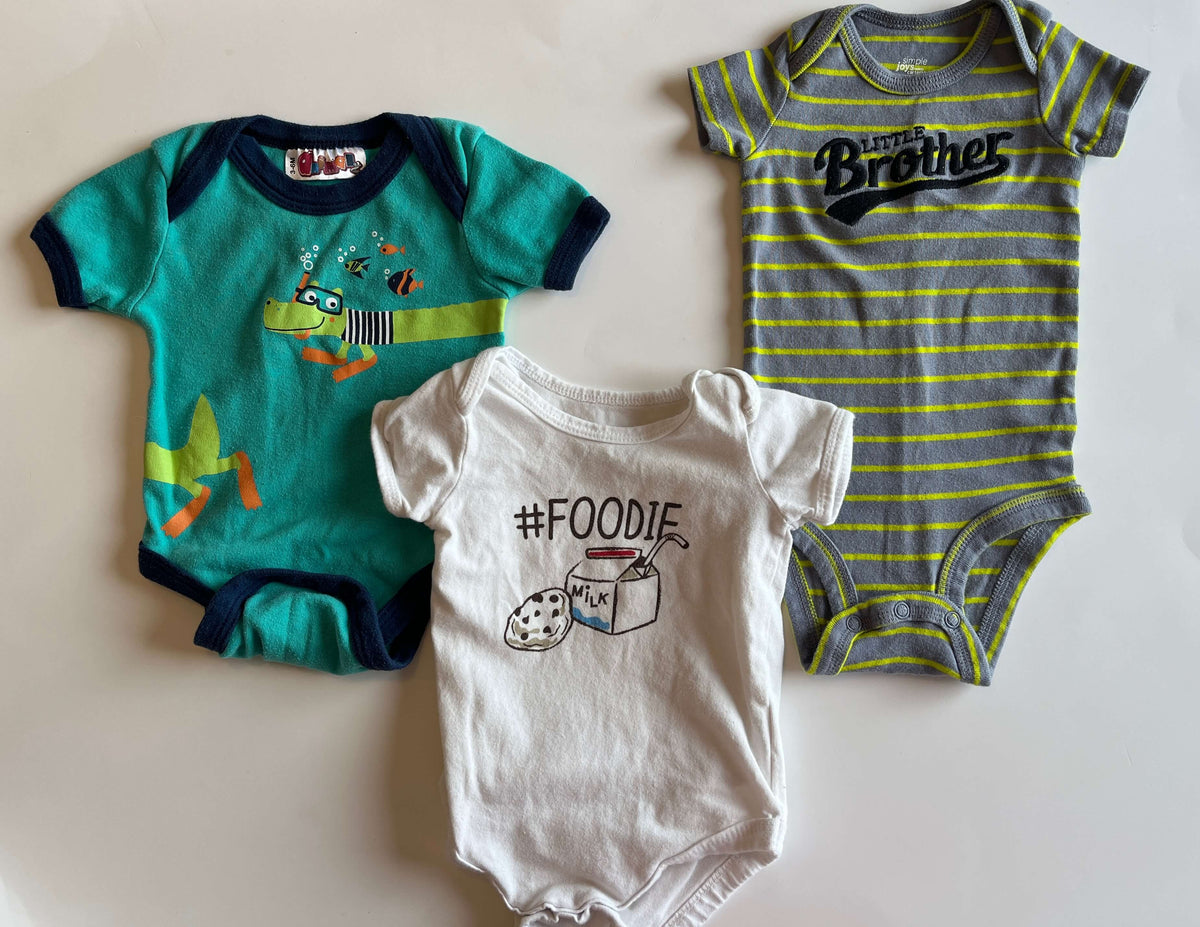 Boys 3-6 Months Onesies, Kids 6 Month (3-6M)