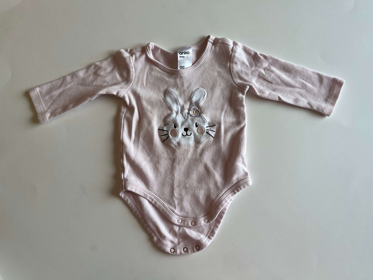Baby Girl 3-6 Month Long Sleeved Onesies, Kids 3 Month (0-3M)
