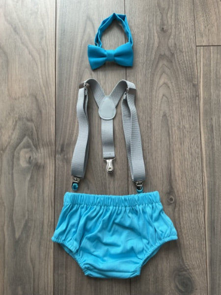 Suspenders, Bow Tie, Bloomers, Kids 12 Month (9-12M)