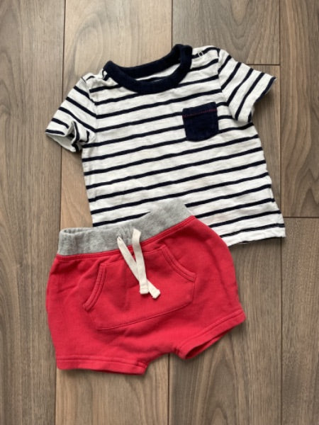 Baby Boy Baby Gap Short Set, Kids 9 Month (6-9M)