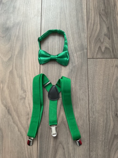 Bow tie and suspenders