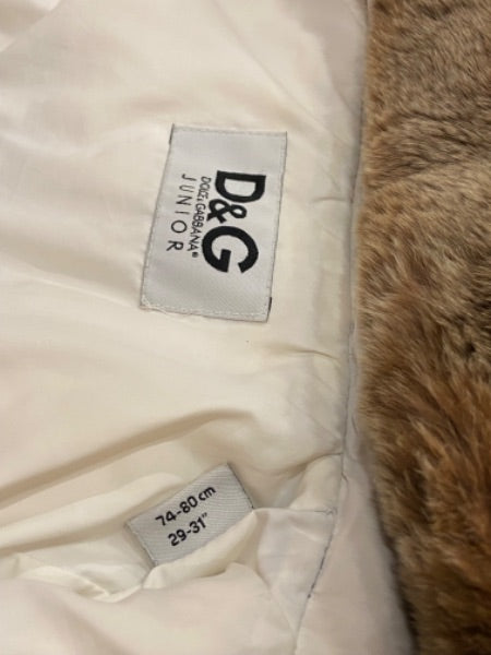 VGUC, D & G Junior Winter Coat, size 9-12mos, Kids 12 Month (9-12M)