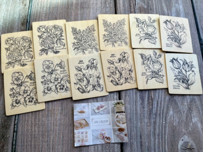 Small shop Oak & Bloom handmade baby starter gift bundle, brand new