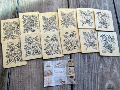 Small shop Oak & Bloom handmade baby starter gift bundle, brand new
