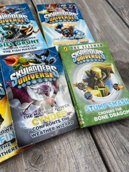 Skylander’s Universe series, set of 6 chapter books