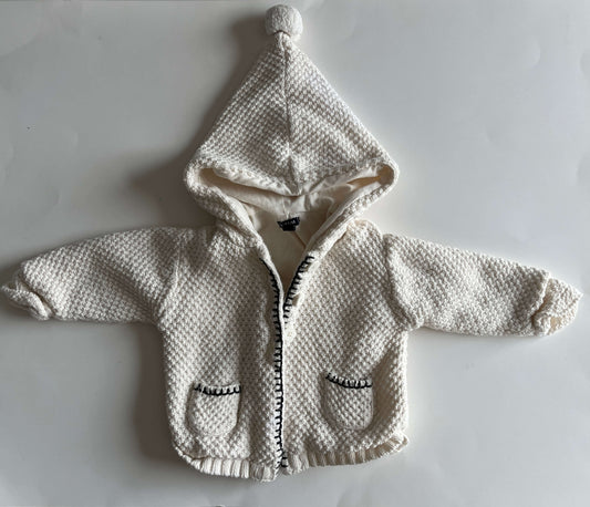 Girls' 6-month Kiabi button-up coat., Kids 6 Month (3-6M)