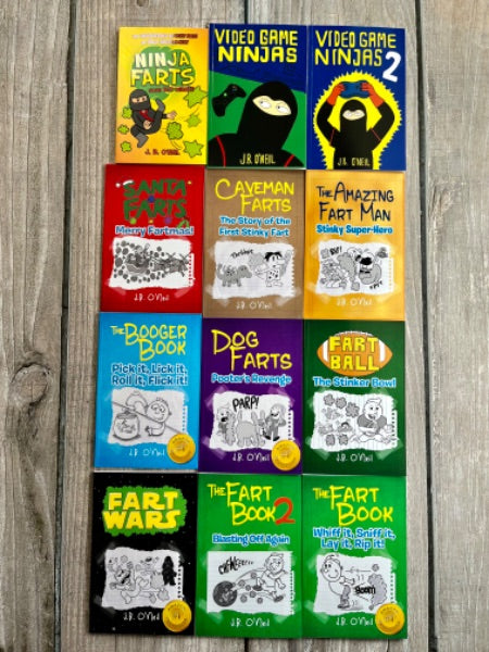 The Adventures of Milo Snotrocket, 12 books, hilarious, chapter books, like new