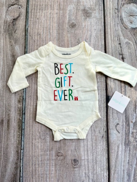 Indigo/Chapters baby 0-3m Best Gift Ever onesie, new with tags, Kids 3 Month (0-3M)