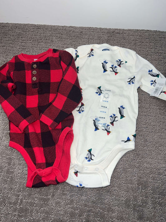 Boys - holiday onesies - 12-18mo, Kids 18 Month (12-18M)