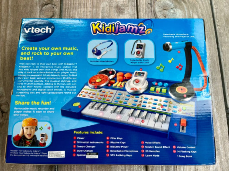 Vtech Kidijamz interactive music station set, brand new in box