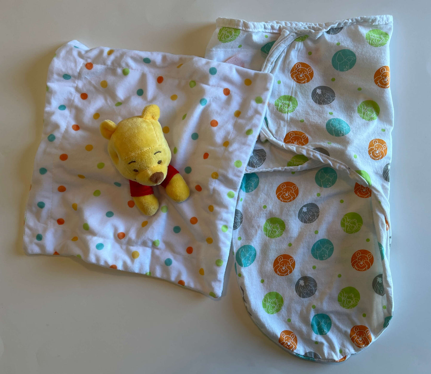 Disney Baby 0-3 Month Summer Swaddle and Lovey, 0-3 Months (Newborn)
