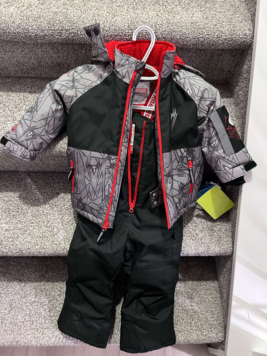 Spider-Man Snowsuit Size 2T, Kids 2T