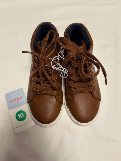 NEW Cat & Jack high-top shoes, size 10; MSRP $23USD, Shoes 10 (Toddler:2-4yr)
