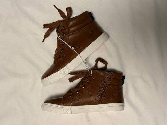 NEW Cat & Jack high-top shoes, size 10; MSRP $23USD, Shoes 10 (Toddler:2-4yr)