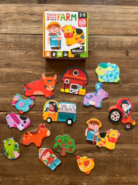 Baby puzzle, farm animals