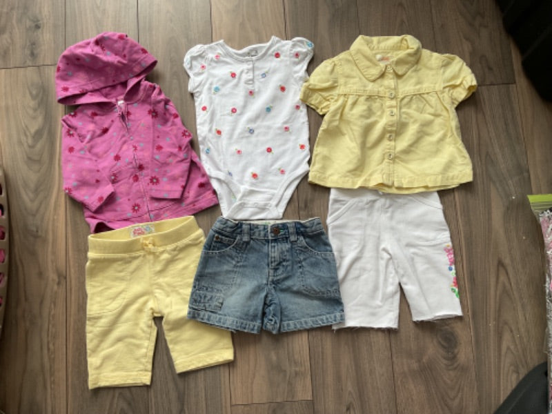 Baby Girl 12 months Summer Bundle, Kids 12 Month (9-12M)