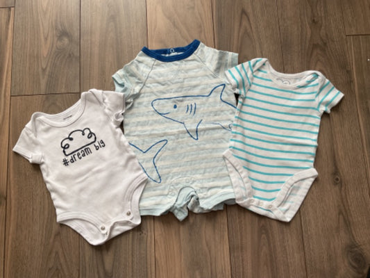 Onesies and Summer Romper, Kids 6 Month (3-6M)