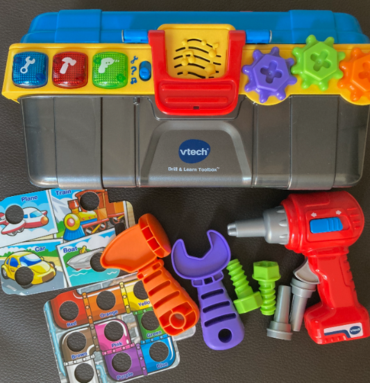 VTech Drill & Learn Toolbox, 2-4yo