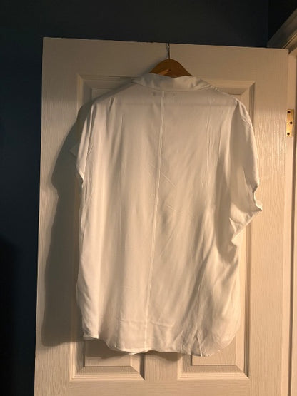 Parasuco Maternity Tie Front Blouse - Size Large, Maternity L (12-14)