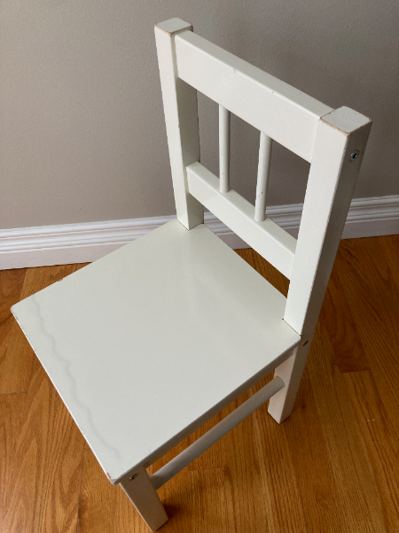 IKEA kids chair (1 of 2), White