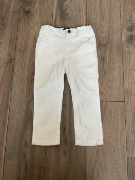 White chino pants, Kids 2T