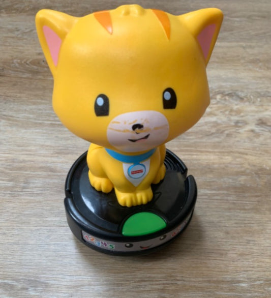 Fisher-Price Laugh & Learn Crawl-after Cat On a Vac