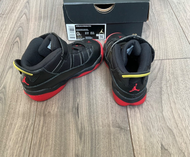 Jordan 6 Ring Size 9, Shoes 9 (Toddler:2-4yr)