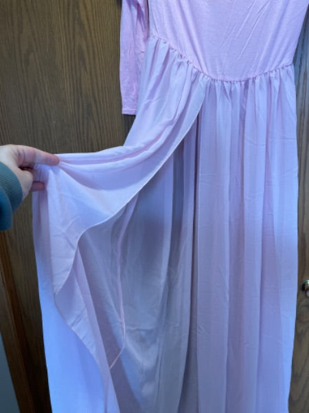 light pink Maternity photoshoot dress, size L , Maternity L (12-14)