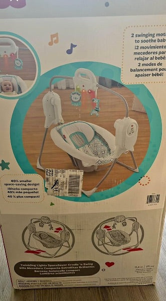 Fisher price cradle n swing - EUC