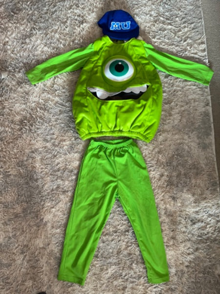 Mike Wazowski Halloween costume 4-6