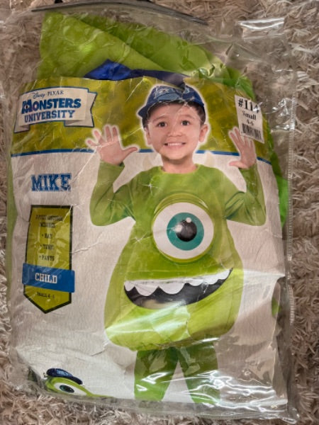 Mike Wazowski Halloween costume 4-6