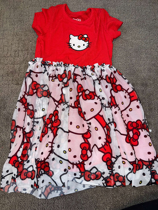 Hello kitty red dress with tulle - 3T, Kids 3T