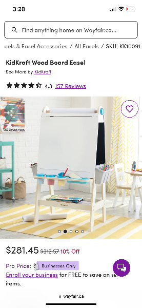 Kidkraft Art Easel