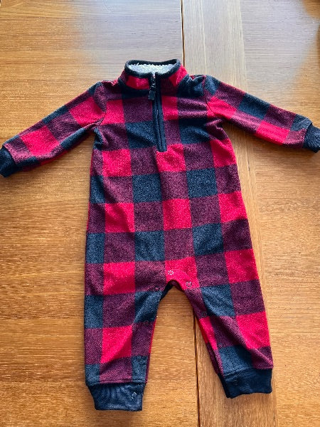 One Piece Fleece Suit 6-9months, Kids 9 Month (6-9M)