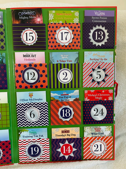 Disney Pixar 24 Book Christmas Advent Calendar, EEUC