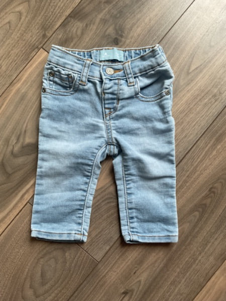 Light Blue Baby Jeans, Kids 6 Month (3-6M)