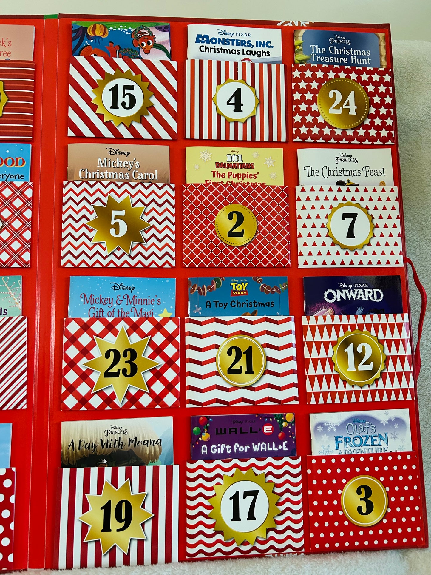 Disney Storybook Christmas Advent Calendar, 24 books, EEUC