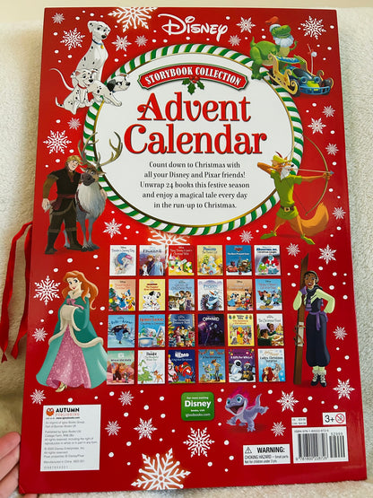 Disney Storybook Christmas Advent Calendar, 24 books, EEUC
