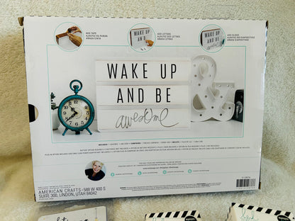 Heidi Swapp Lightbox & accessories bundle, EEUC and new