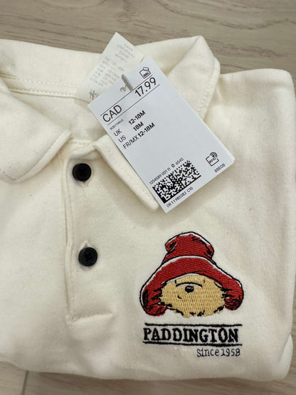 Long sleeve polo shirt, Kids 18 Month (12-18M)